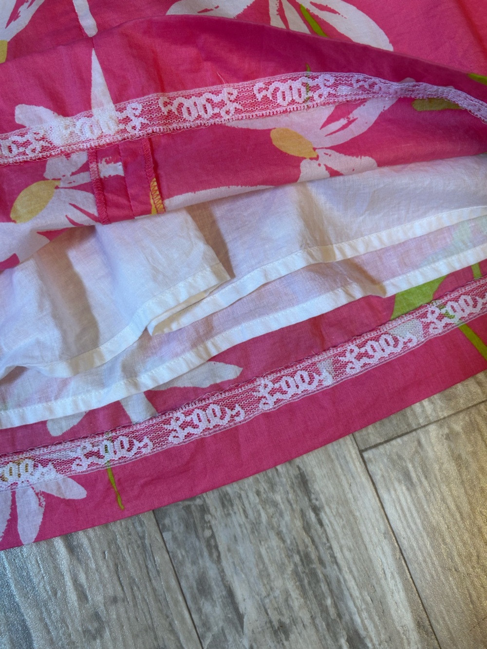 Lilly Pulitzer Bright Pink Floral Strapless Dress - Picture 7 of 13